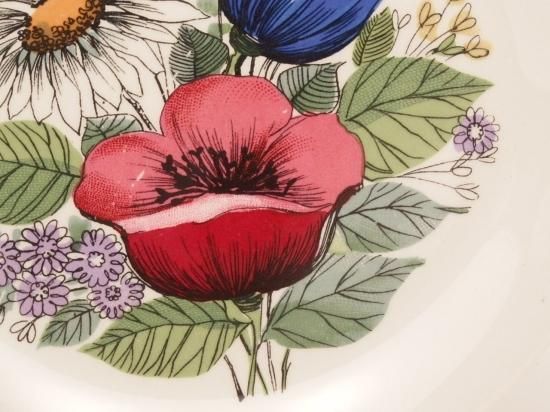 アラビア　ヴェーラ　ケーキプレートΦ17cm 　ヴィンテージ品 ヴァルム(Valmu)/ケーキプレート 17cm / アラビア(ARABIA)の