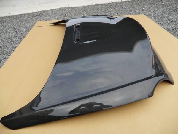 コペン用トヨシマクラフト製カーボンダックテールトランク