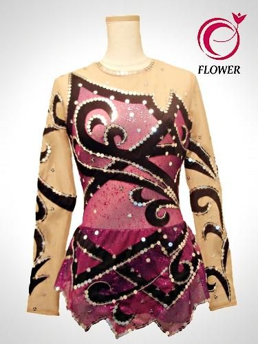 競技用レオタード | FR10907 | 新体操レオタード・フラワー