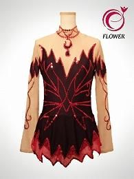 競技用レオタード | FR12-JU12 | 新体操レオタード・フラワー