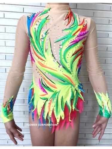 競技用レオタード | FR17-MA05装飾付き(ペインティング付) | 新