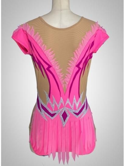 ガールズ 新体操衣装 R.G.LEOTARD ジュニア用スカート付き
