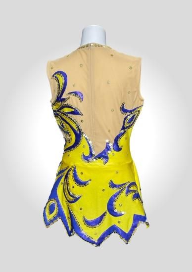 レンタルレオタード | R23-DE03 | 新体操レオタード|フラワー