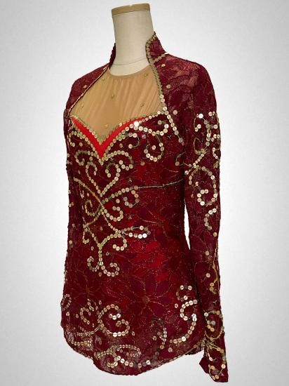 すぐ発送❗️新体操レオタード競技用　　　　692 すぐ発送❗️新体操競技用レオタード 34 - メルカリ