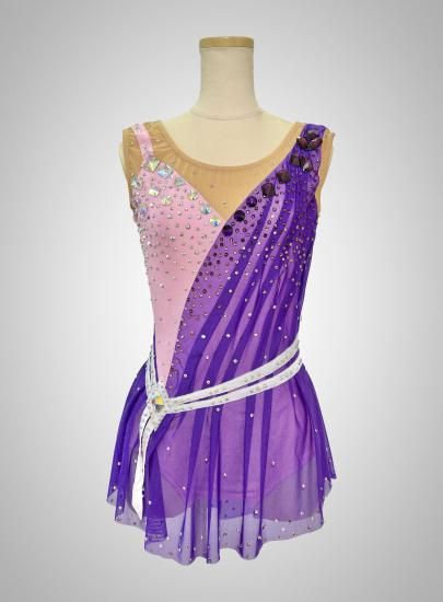 すぐ発送❗️新体操レオタード　　　　　　　　705 競技用レオタード | FR19-JU04(装飾付） | 新体操レオタード・フラワー