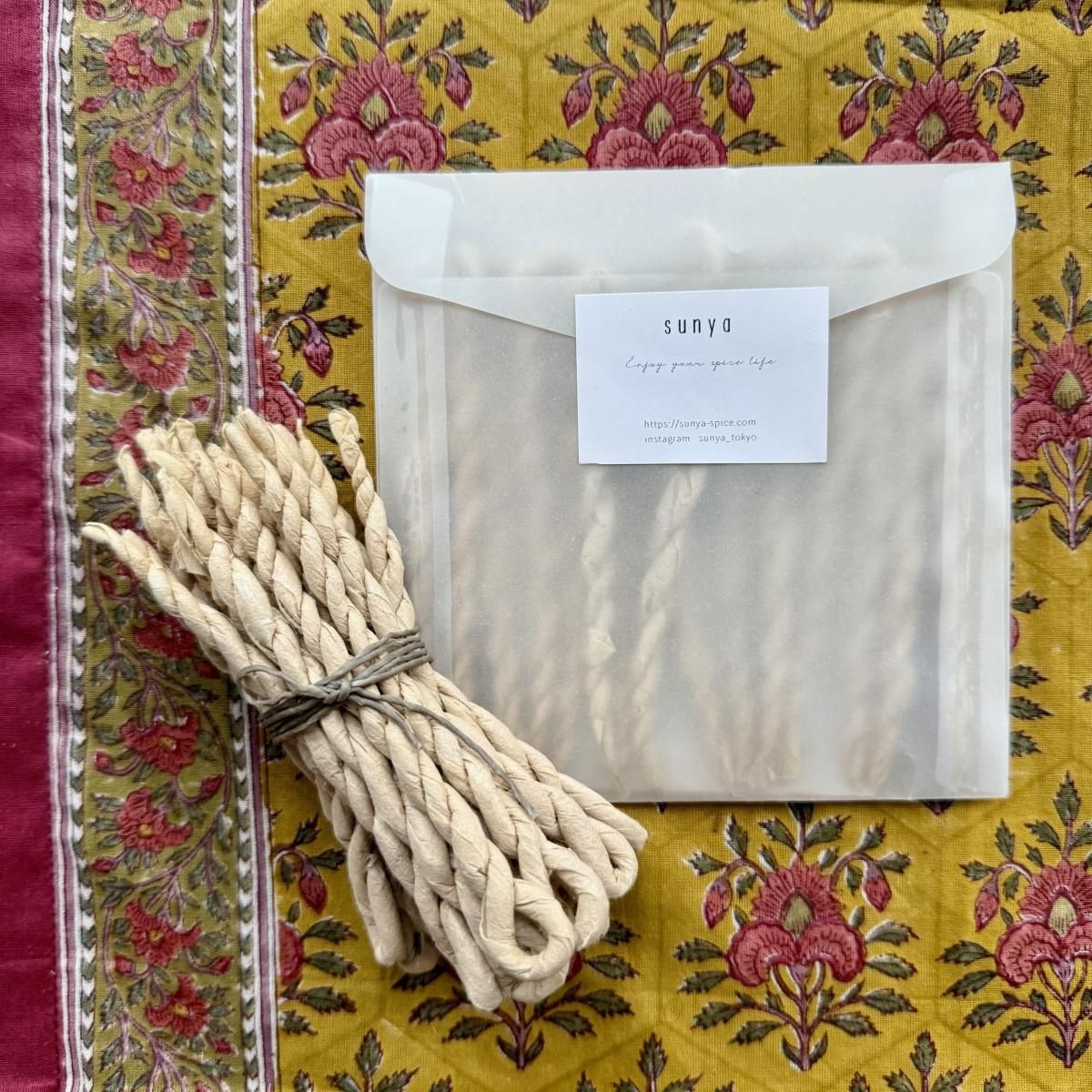 sunya - Rope Incense ׹ᡡhandmade in Nepal 