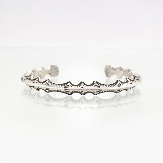 130mm】ジグザグトライアングルバングル By Ray Adakai - インディアン