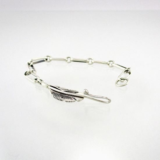 H.Mace フェザー　ブレスレット　シルバー H.Mace フェザー ブレスレット シルバー ハーヴィーメイス