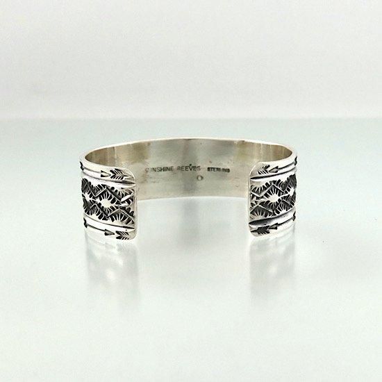 SUNSHINE REEVES バングル 126mm】【128mm】20mm幅スタンプバングル By Sunshine Reeves