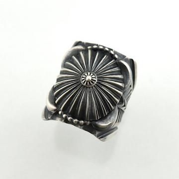 デルバートゴードン　Delbert Gordon キャリコレイク　リング　15号 ナバホ族Delbert GordonデルバートゴードンのMorenciモ