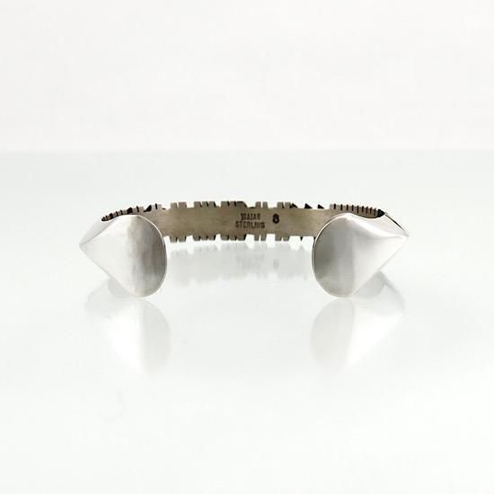 138mm】カッティングバングル By Isaiah Ortiz - インディアン