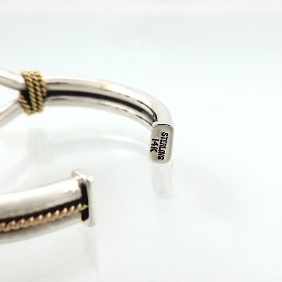 135mm】Sandia別注 14Kホースウィスパラーバングル By Steve