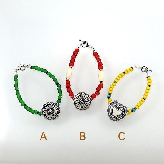 最終値下げ！サンシャインリーブス アロー コンチョ ブレスレット 楽天市場】【一点もの】サンシャインリーブス コンチョ ヘアゴム