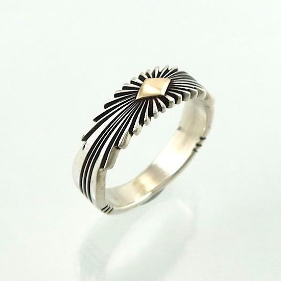 14K GOLD サンバーストリング 7mm By Pat Bedonie