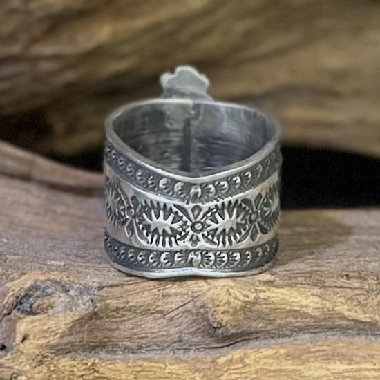 ロ*ン様 インディアンジュエリー　ターコイズ　silver製　腕回り16.5㎝ ロ*ン様 インディアンジュエリー ターコイズ silver製 腕回り16.5㎝ ロ*ン