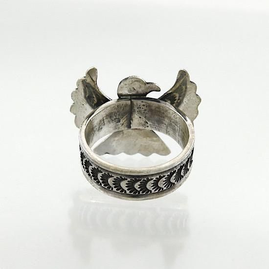 サイズあり】サンダーバードリング ターコイズ By Delayne Reeves