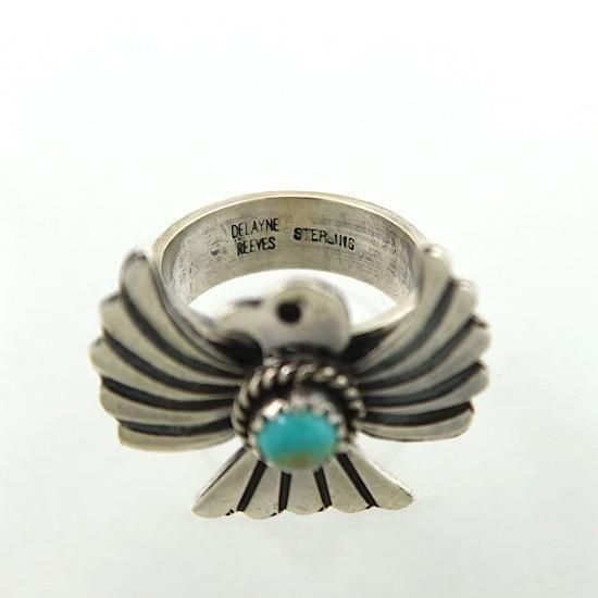 ターコイズ サンダーバード 真鍮 ブラス サイズ16号 ターコイズ サンダーバード 真鍮 ブラス サイズ16号 ターコイズ