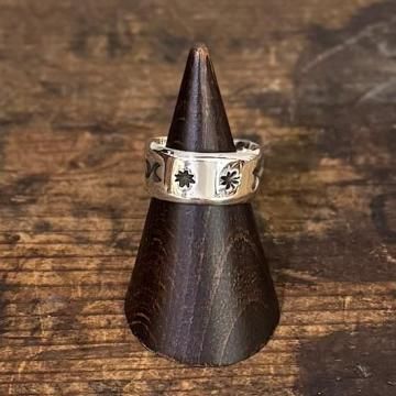 インディアンジュエリー　レイアダカイ　ジグザグトライアングルバングル 130mm】ジグザグトライアングルバングル By Ray Adakai - インディアン