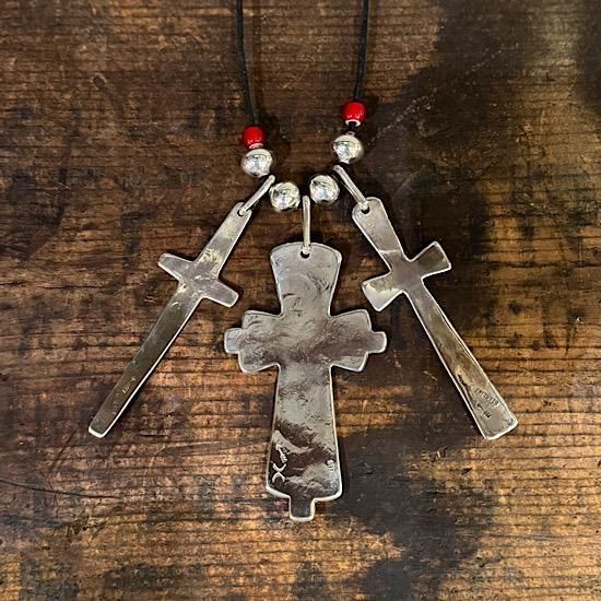 トリプルクロスペンダント By Cippy Crazy Horse - インディアン