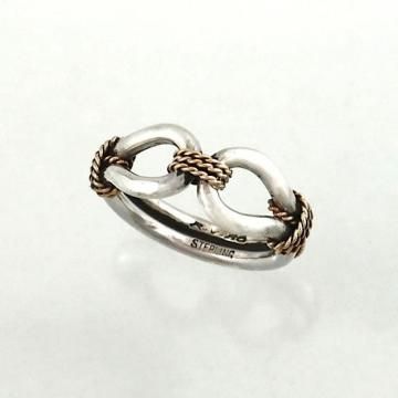 ホースウィスパラーリング 14K GOLD By Steve Arviso - インディアン