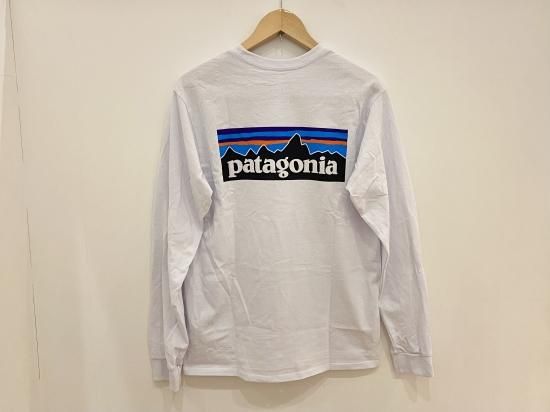 TACページ patagonia Long-Sleeve P-6 Logo Re-T-Shirts[DM44-38518