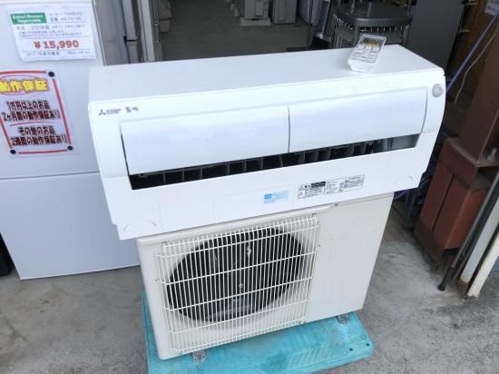 中古販売】 MITSUBISHI 2016年 2.2kw 6畳用 冷暖房ルームエアコン MSZ 