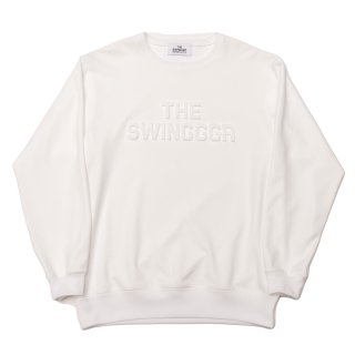 <img class='new_mark_img1' src='https://img.shop-pro.jp/img/new/icons13.gif' style='border:none;display:inline;margin:0px;padding:0px;width:auto;' />EMBOSS SWEAT CREW NECK, WHITE