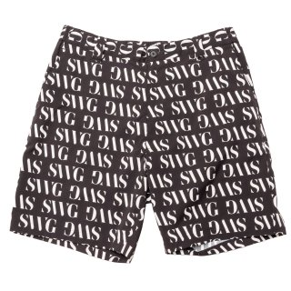 <img class='new_mark_img1' src='https://img.shop-pro.jp/img/new/icons13.gif' style='border:none;display:inline;margin:0px;padding:0px;width:auto;' />SWG PATTERN SHORTS, BLACK