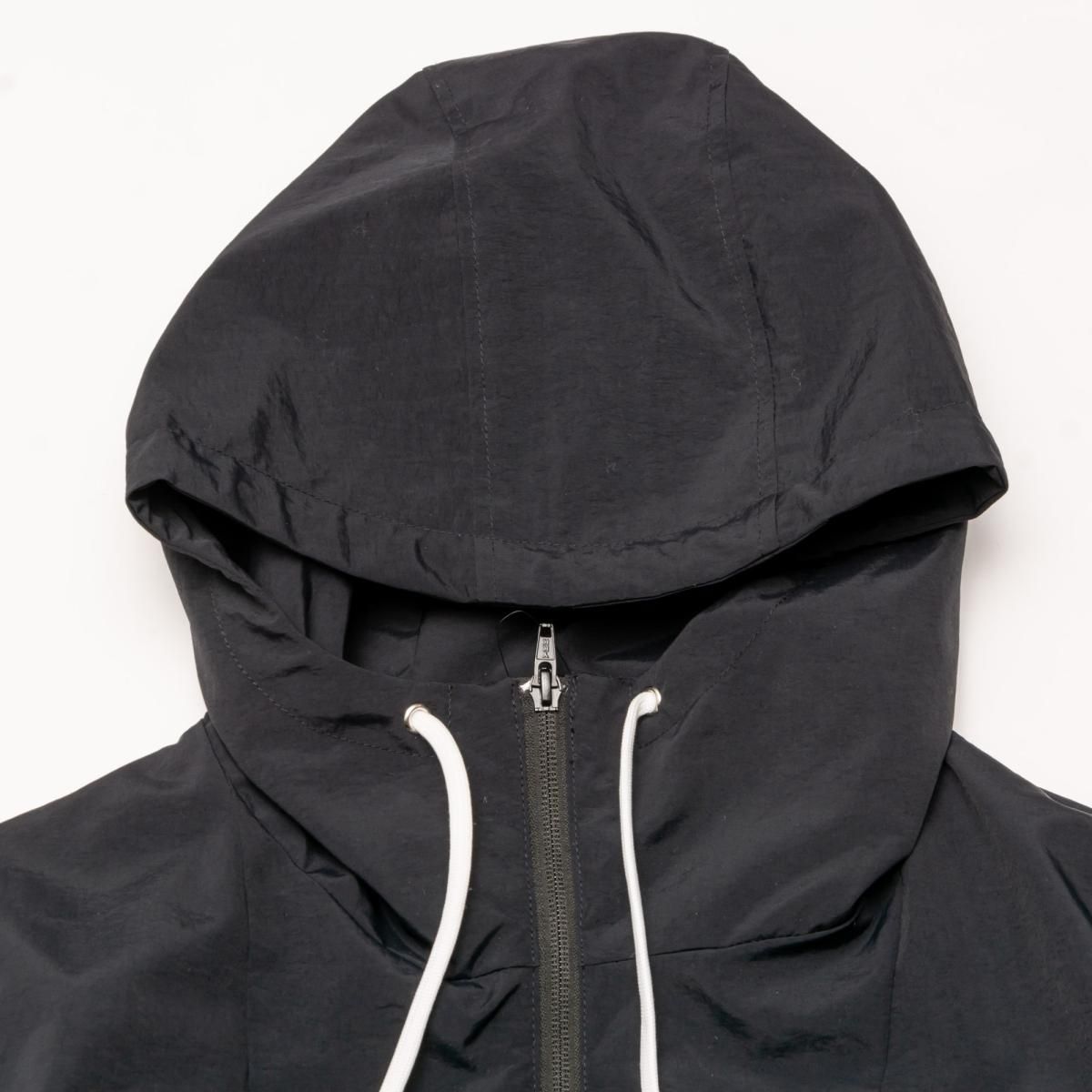 SWG NYLON ZIP PARKER,BLACK - THE SWINGGGR ONLINE STORE