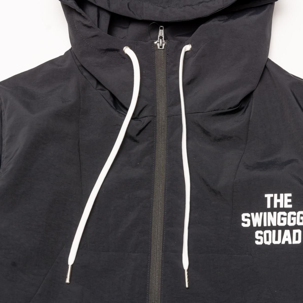 メンズウェア THE SWINGGGR THIN NYLON PT, BLACK THE SWINGGGR – BASE L.H.P