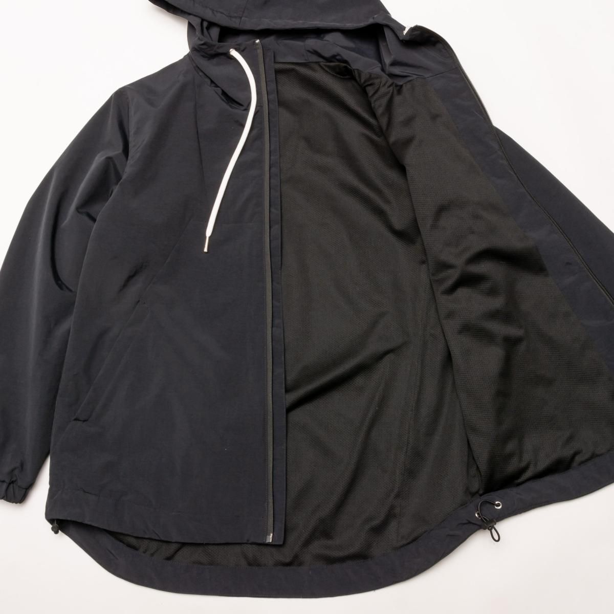 SWG NYLON ZIP PARKER,BLACK - THE SWINGGGR ONLINE STORE