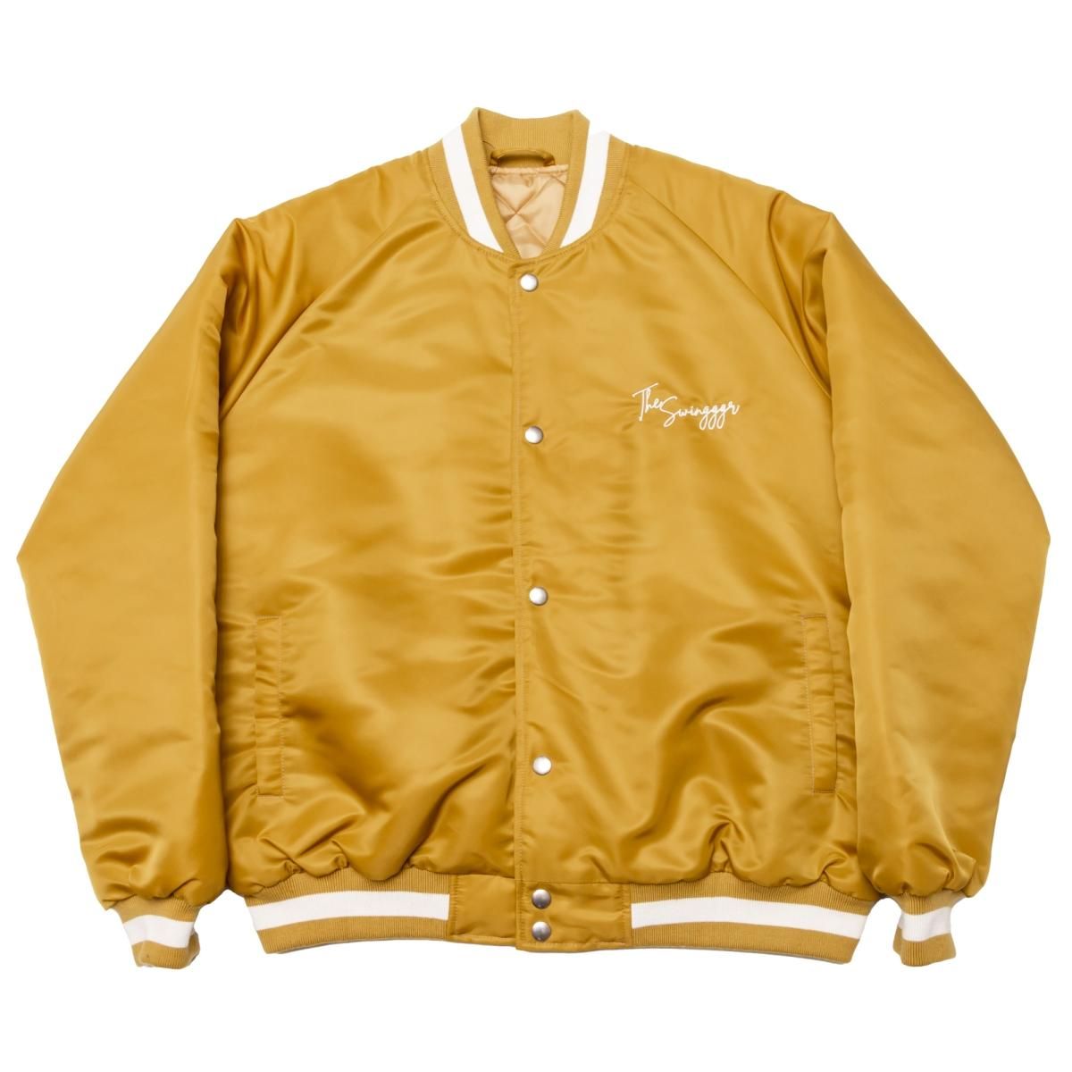 SWG NYLON VARSITY JK ,GOLD - THE SWINGGGR ONLINE STORE SWG NYLON VARSITY JK ,GOLD - THE SWINGGGR ONLINE STORE