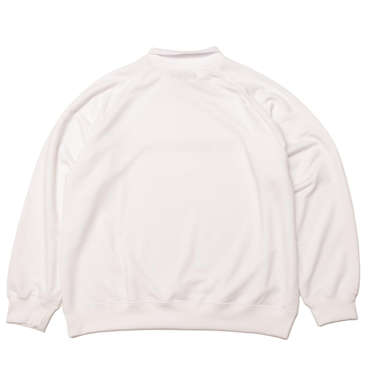 COLLARED SWEAT PO,WHITE - THE SWINGGGR ONLINE STORE