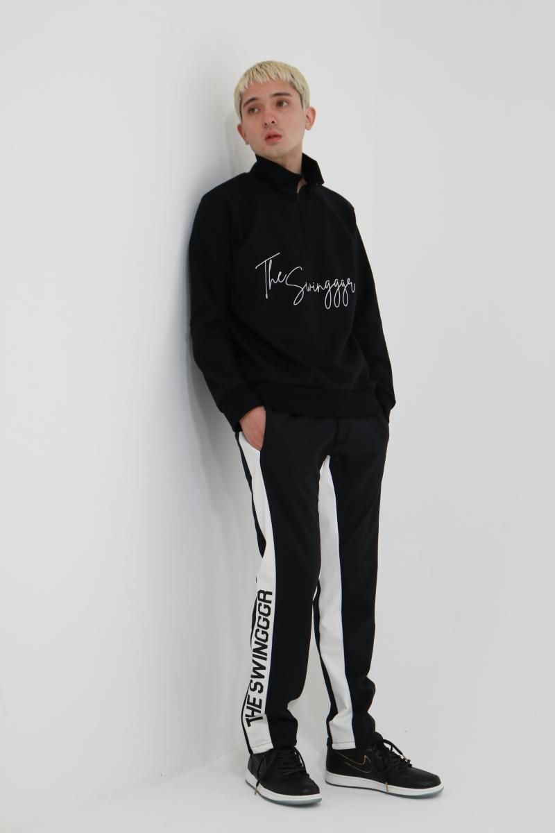レッグウェア panch line PUNCH LINE PANTS,WHITE - THE SWINGGGR ONLINE STORE