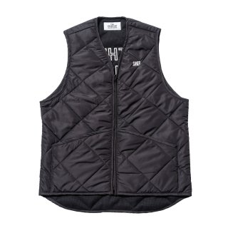 <img class='new_mark_img1' src='https://img.shop-pro.jp/img/new/icons13.gif' style='border:none;display:inline;margin:0px;padding:0px;width:auto;' />QUILT VEST, BLACK