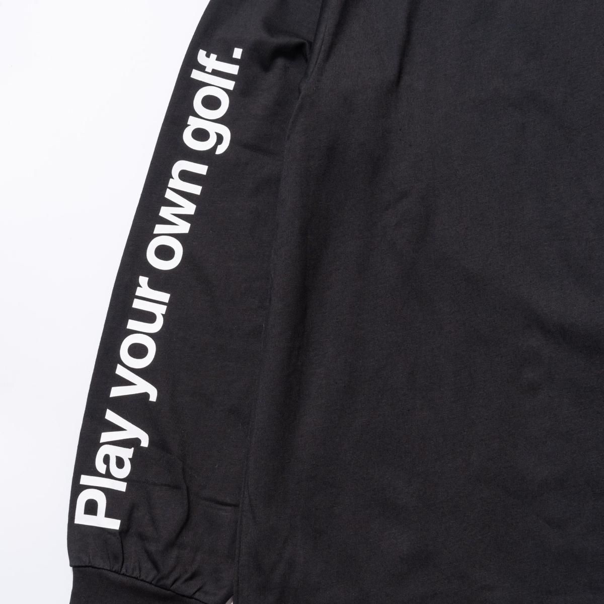 MOCK NECK L/TEE - B, BLACK - THE SWINGGGR ONLINE STORE
