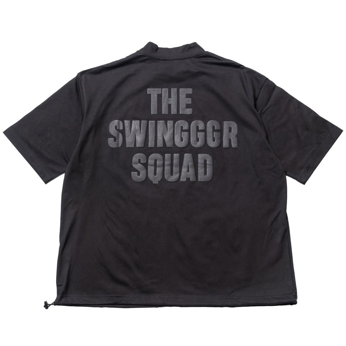 SWG TEE SHIRT - A, BLACK - THE SWINGGGR ONLINE STORE