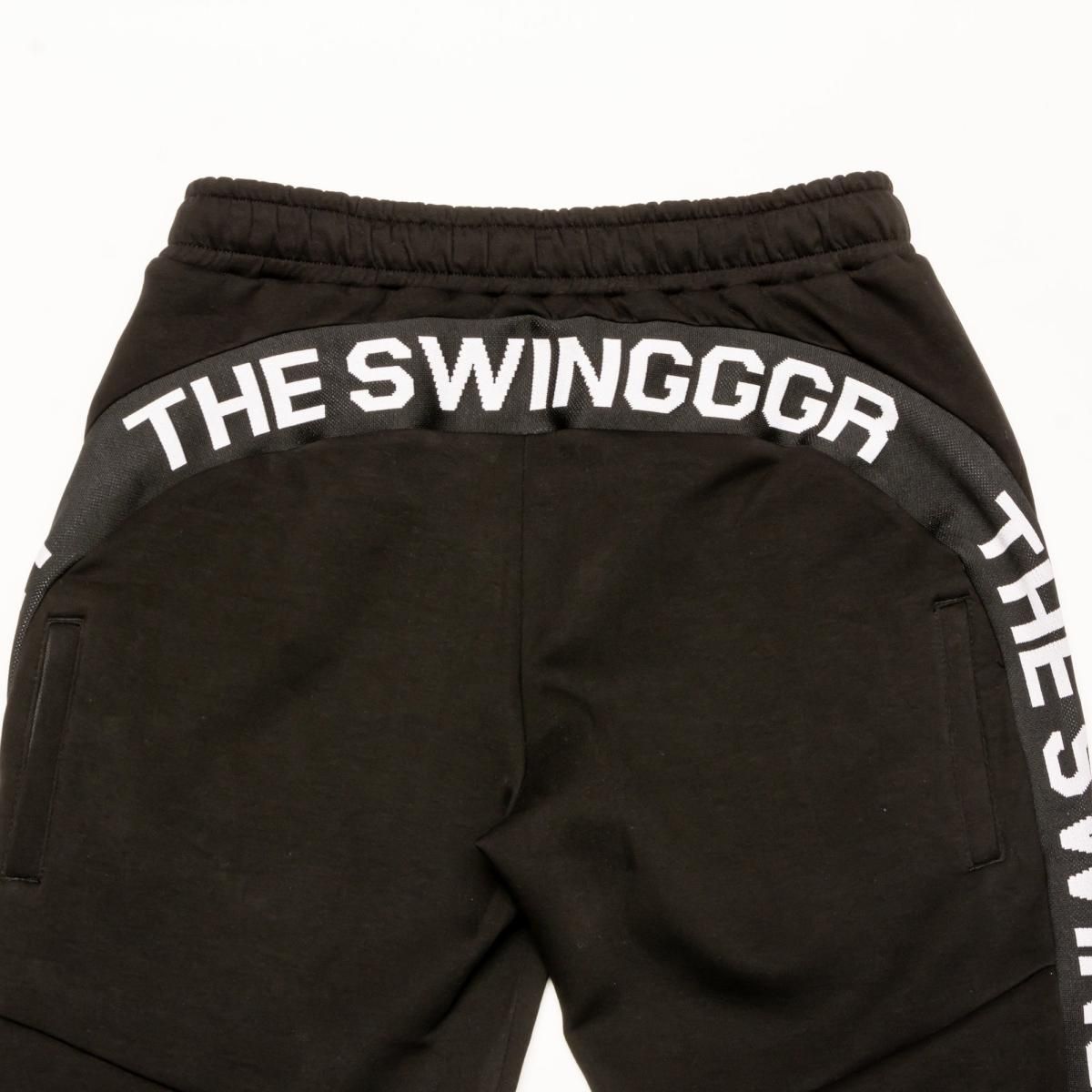 TECH PUNCH PANTS, BLACK - THE SWINGGGR ONLINE STORE