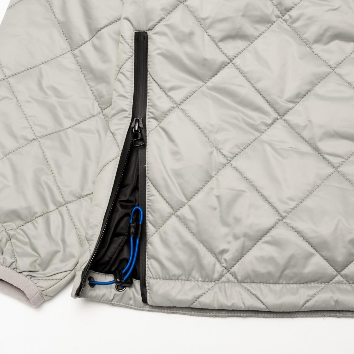 QUILT 3WAY PARKER, GRAY - THE SWINGGGR ONLINE STORE