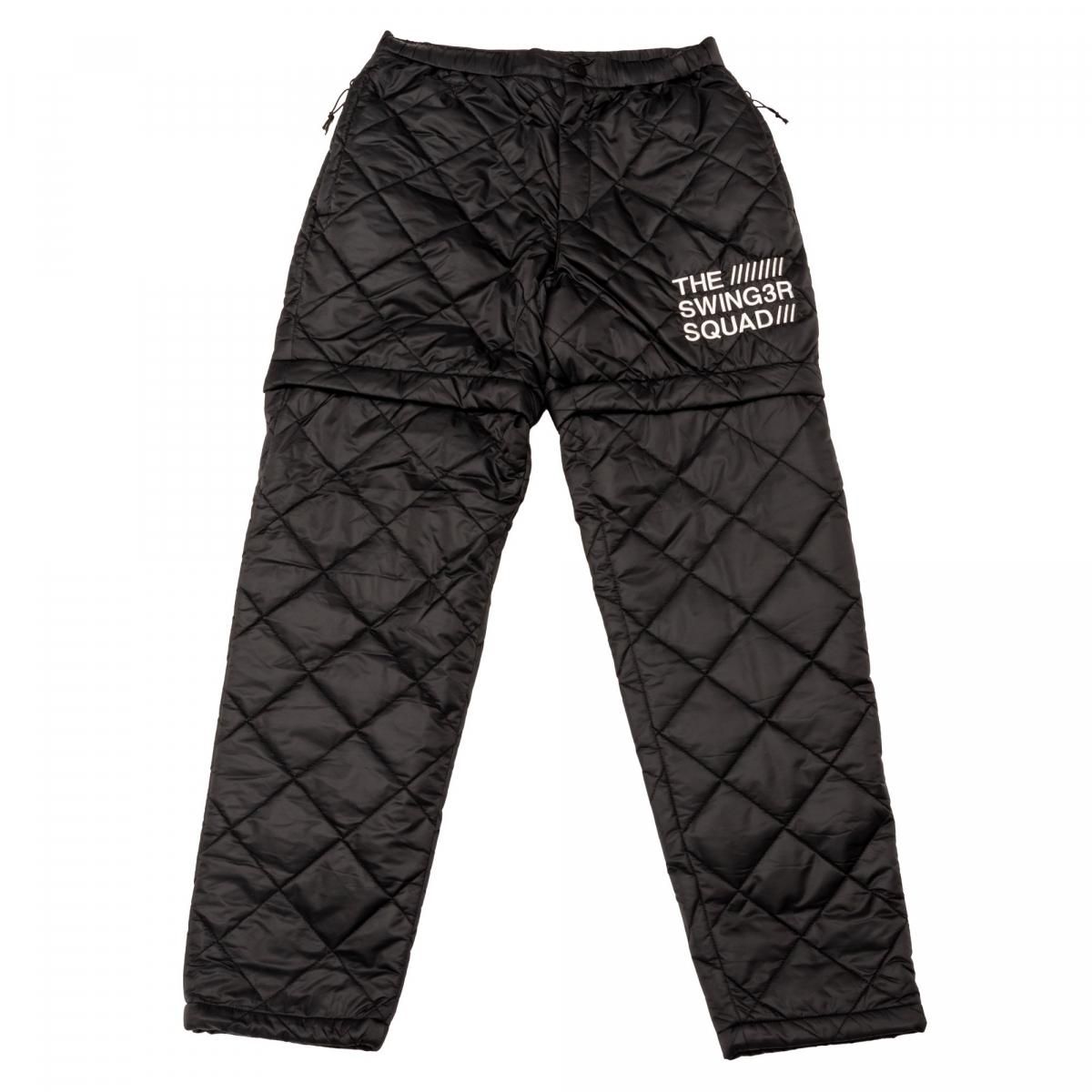 QUILT 2WAY PT, BLACK - THE SWINGGGR ONLINE STORE