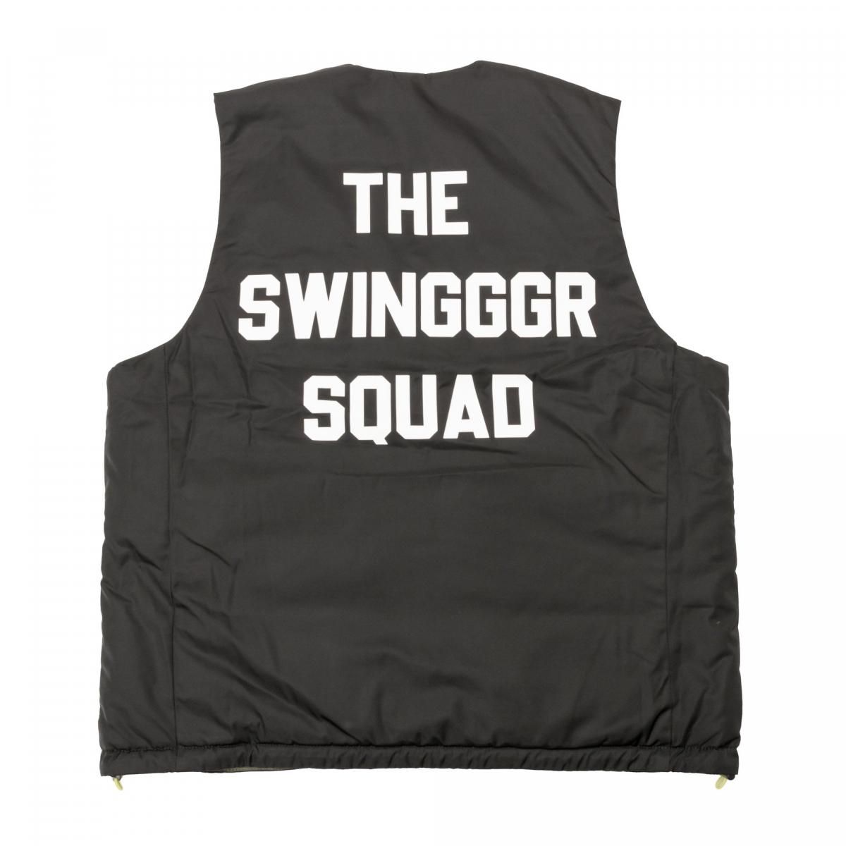 PADDED REVERSIBLE VT, BLACK&KHAKI - THE SWINGGGR ONLINE STORE PADDED REVERSIBLE VT, BLACK&KHAKI - THE SWINGGGR ONLINE STORE