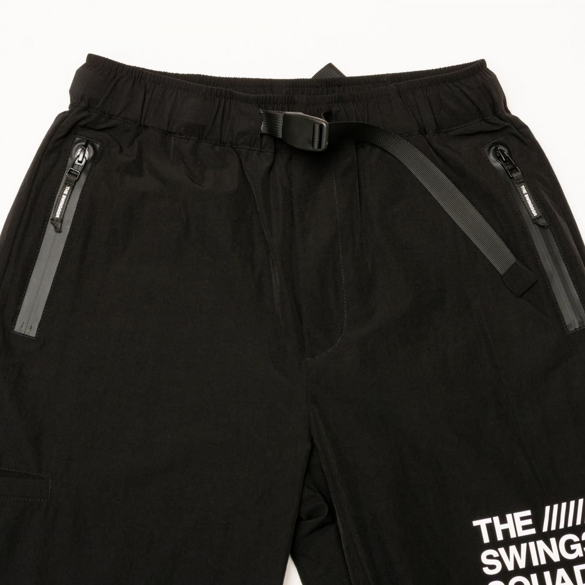 メンズウェア THE SWINGGGR THIN NYLON PT, BLACK メンズウェア THE SWINGGGR THIN NYLON PT, BLACK THE SWINGGGR