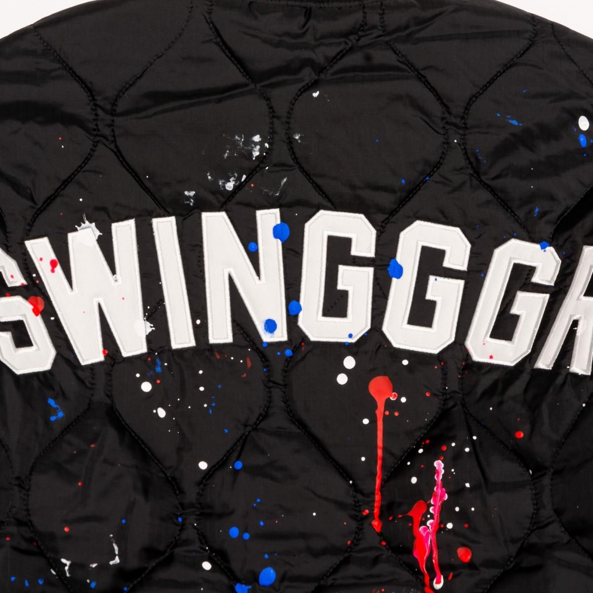 QUILT MA-1, PAINTED, BLACK - THE SWINGGGR ONLINE STORE