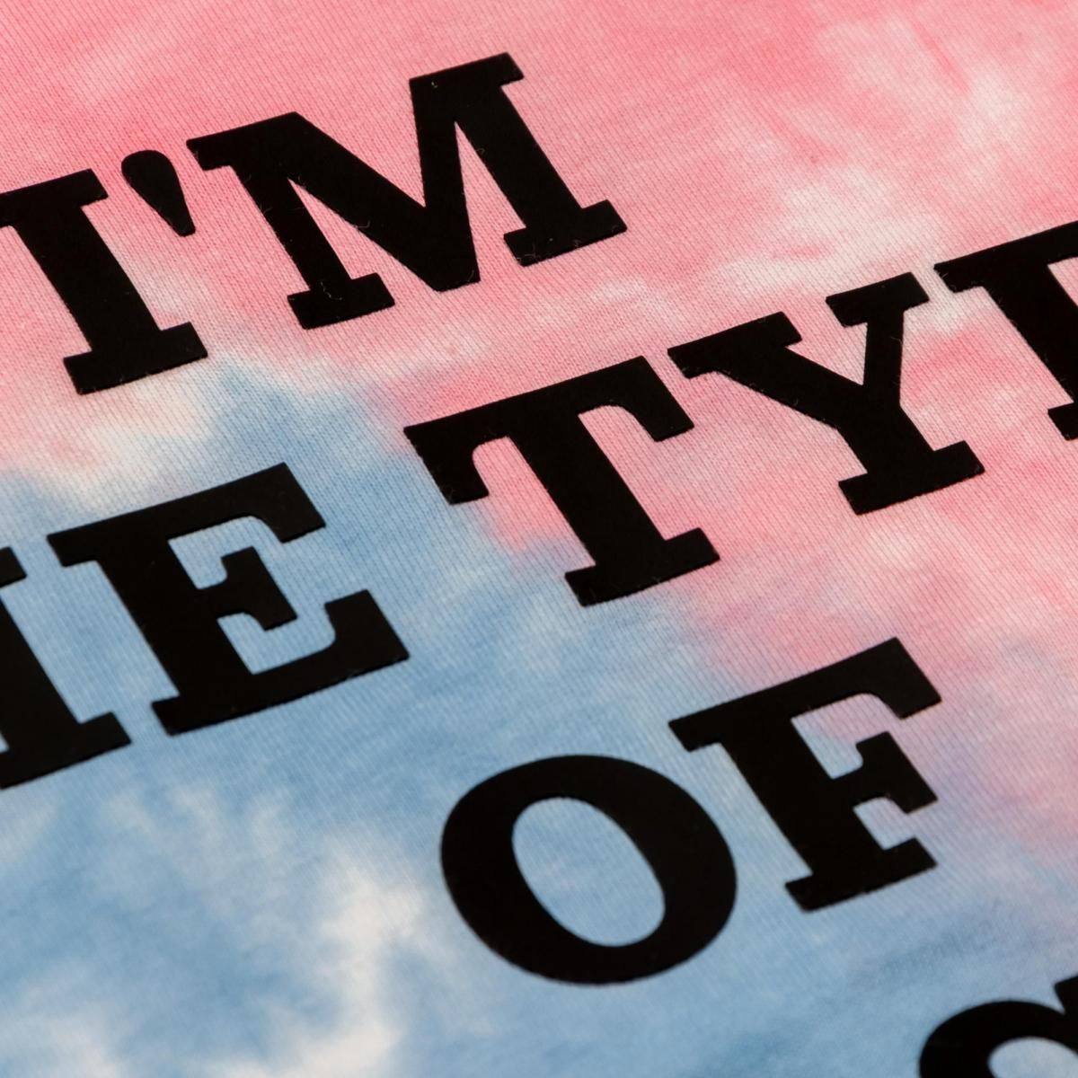 TIE DYE MOCK NECK TEE, YELLOW - THE SWINGGGR ONLINE STORE