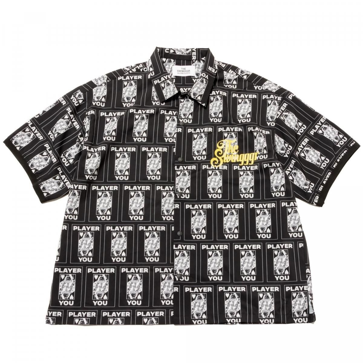 THE SWINGGGR TRUMP SHORTS, BLACK TRUMP SHIRT, BLACK - THE SWINGGGR