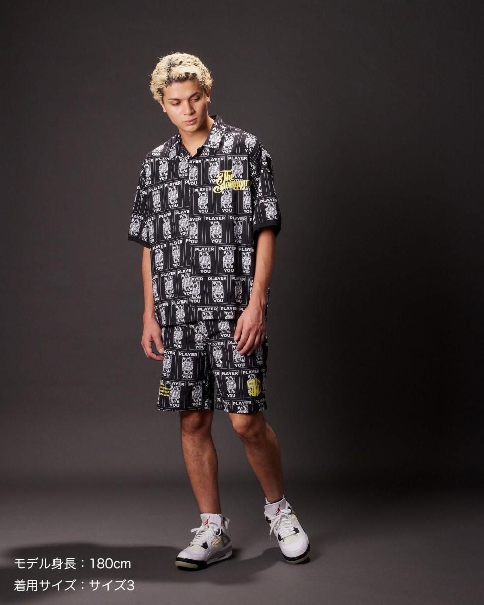 メンズウェア THE SWINGGGR TRUMP SHORTS, BLACK THE SWINGGGR TRUMP SHORTS, BLACK