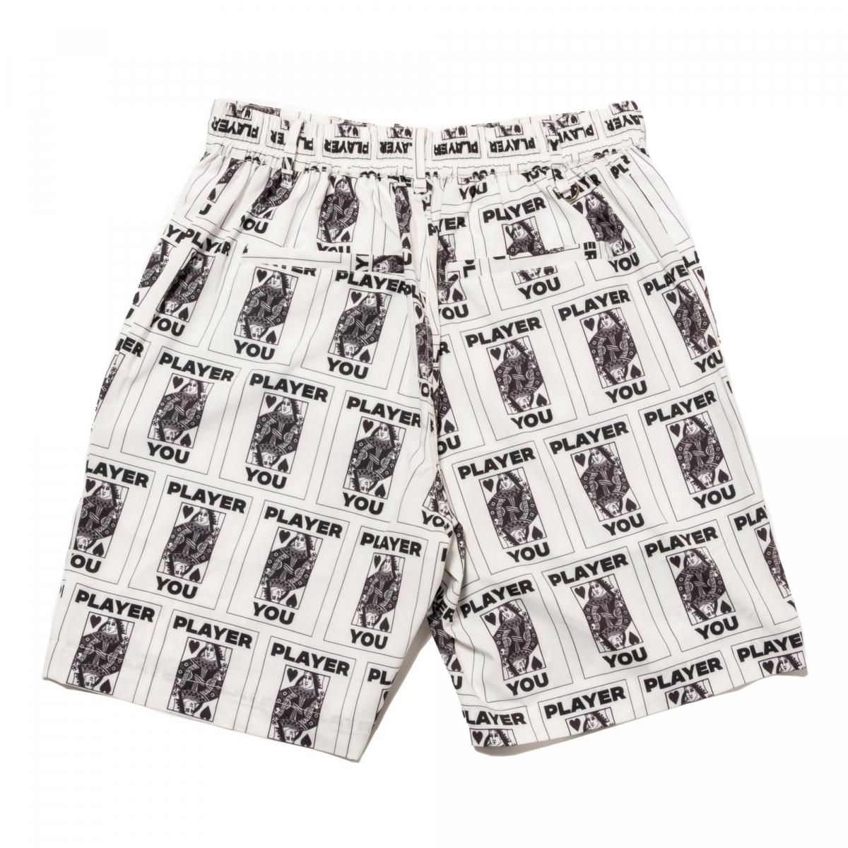THE SWINGGGA TRUMP SHORTS, WHITE 新品 TRUMP SHORTS, WHITE - THE SWINGGGR ONLINE STORE