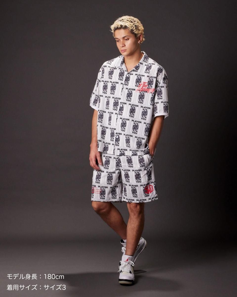 THE SWINGGGA TRUMP SHORTS, WHITE 新品 TRUMP SHORTS, WHITE - THE SWINGGGR ONLINE STORE