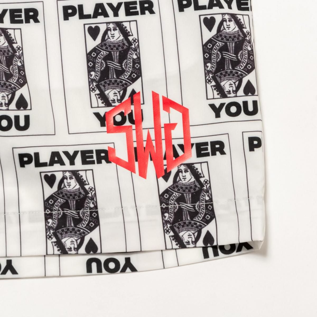 TRUMP SHORTS, WHITE - THE SWINGGGR ONLINE STORE