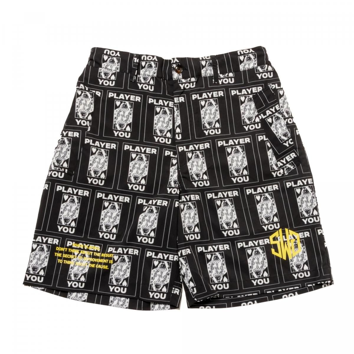 メンズウェア THE SWINGGGR TRUMP SHORTS, BLACK TRUMP SHORTS, BLACK - THE SWINGGGR ONLINE STORE